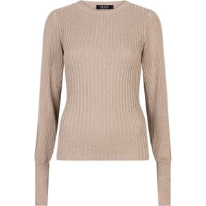 Ibana - Totie - Gebreide Trui - Taupe
