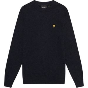 Lyle and Scott - KN2114VC - Trui - Blauw - Lamb Crew Neck