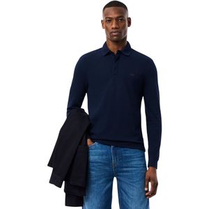 Lacoste - PH2481 - Poloshirt - Marine - Lange Mouwen