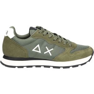 Tom Solid - CPZ45101 - Lage Sneaker - Groen - Suede en Nylon