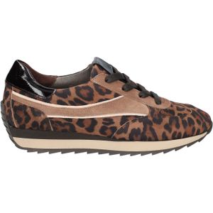 Softwaves - LS Casual Veterschoen - Pantera Choco - Nubuck - Dames Sneakers