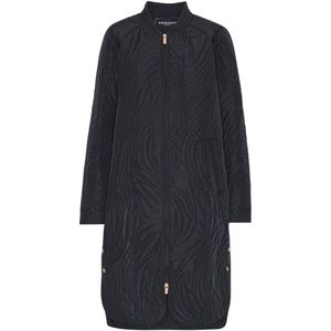 Ilse Jacobsen - Dune Quilted - Gewatteerd Jack - Dark Indigo - A-lijn