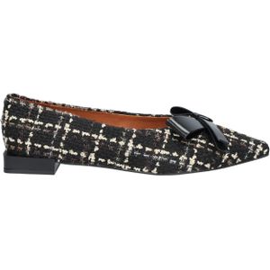 Angel Alarcon - 25513-530B - Ballerina - Zwart - Geruite Tweed