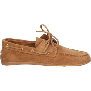 Miss Behave - Jeanne - Casual Veterschoen - Brown - Suede