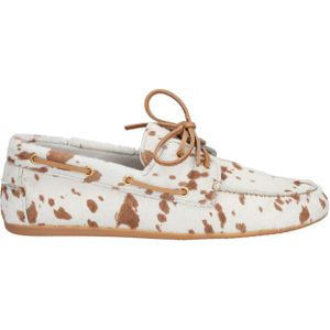 Miss Behave - Jeanne - Casual Veterschoen - Beige - Ponyhair