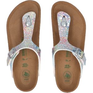 Birkenstock - Gizeh - Flasy Hologram Silver - Teenslippers
