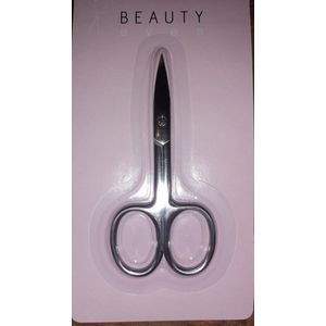 nagelschaartje rvs - art. 1541.3013 - nagelschaar - spits - kromme punt - gebogen - 9,5 cm