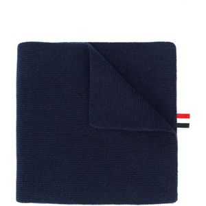 Thom Browne, Sjaal Blauw, Heren, Maat:ONE Size