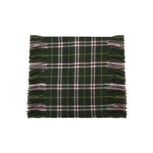 Burberry Groene Check Cashmere Sjaal , Green , unisex , Maat: ONE Size