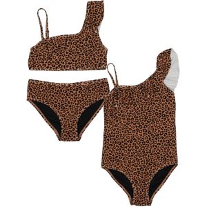 Dames Halter Bikini Set Colorblock Tweedelig Badpak Hoge Dames Halter Bikini Set Colorblock Tweedelig Badpak Hoge