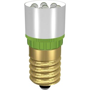 Signal Construct MCRE148374 LED-signaallamp Ultra-groen E14 24 V/DC, 24 V/AC 37000 mcd