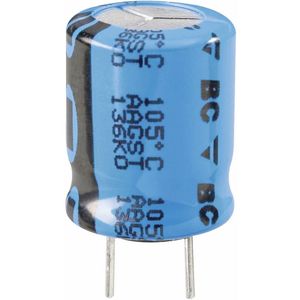 Vishay 2222 136 65472 Elektrolytische condensator Radiaal bedraad 7.5 mm 4700 µF 16 V 20 % (Ø x h) 16 mm x 35 mm 1 stuk(s)