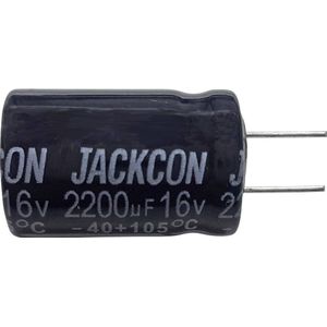 Subminiatur Elektrolyt-Kondensator radial bedrahtet 5 mm 1000 µF 16 V 20 % (Ø x H) 10 mm x 16.5 mm