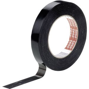 Tesa 4288 Strapping en versterkingen mophouder, natuurlijk rubber, zelfklevend, 114μm, 66 m x 50 mm, zwart, 36 stuks