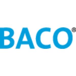 BACO BA100505 L23AA05 Druktoets Metalen frontring, Verchroomd Wit 1 stuk(s)