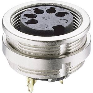 Lumberg 0304 05-1 DIN-connector Bus, inbouw verticaal Aantal polen: 5 Zilver 1 stuk(s)