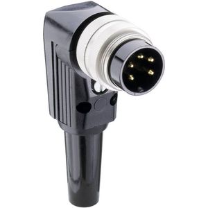 Lumberg WSV 80 DIN-connector Stekker, haaks Aantal polen: 8 Zilver 1 stuk(s)