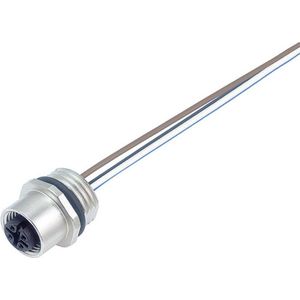 Binder - 09-3432-700-04 Sensor-/Aktor-Einbausteckver M12 Buchse, Einbau Polzahl Sensoren: 4 1 s