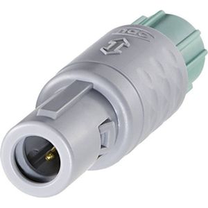 ODU S11M07-P02MPH0-0000 Ronde connector Stekker, recht Serie (ronde connectors): MEDI-SNAP® Totaal aantal polen: 2 1 st
