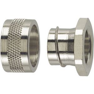 HellermannTyton 166-30502 SC16-PC Eindafsluiting Metaal 13 mm Recht 1 stuk(s)