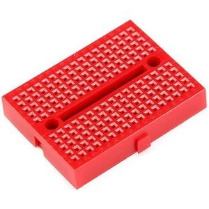 Breadboard 170 contactpunten - Arduino Compatible - Rood