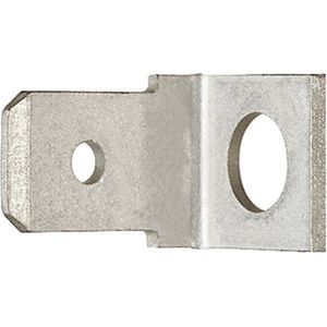 Klauke 2070 Plug-tong Insteekbreedte: 6.3 mm Insteekdikte: 0.8 mm 45 ° Ongeïsoleerd Metaal 1 stuk(s)