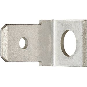 Klauke 2105 Plug-tong Insteekbreedte: 6.3 mm Insteekdikte: 0.8 mm 90 ° Ongeïsoleerd Metaal 1 stuk(s)