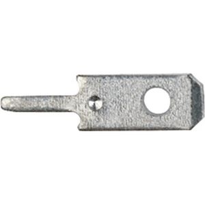 Klauke 2010 Plug-tong Voor solderen in gedrukte bedrading Insteekbreedte: 2.8 mm Insteekdikte: 0.8 mm 180 ° Ongeïsoleerd Metaal 1 stuk(s)