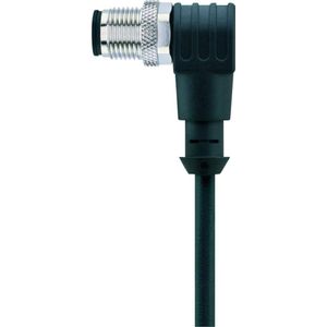 Escha 8043833 Sensor/actuator connector, geassembleerd M12 Aantal polen: 5 Stekker, haaks 5.00 m 1 stuk(s)