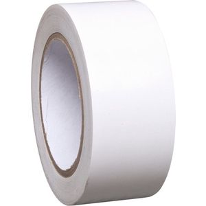 Proline vloermarkering tape, wit 50 mm