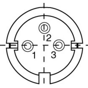 binder 99-2005-02-03 Ronde connector Stekker, recht Totaal aantal polen: 3 Serie (ronde connectors): 581 1 stuk(s)
