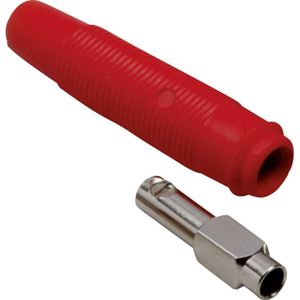 BKL Electronic 072233 Laborbuchse Kupplung, gerade Stift-Ø: 4 mm Rot 1 St.