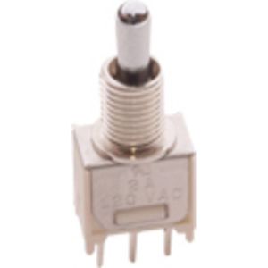 C & K Switches T103MHZBE Tuimelschakelaar 20 V/AC, 20 V/DC 0.4 A 1x aan/uit/aan 1 stuk(s) Bulk