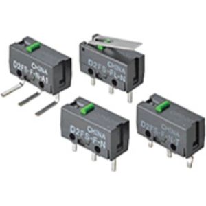 Omron D2FS-F-N-T Microschakelaar 6 V/DC 0.1 A 1x uit/(aan) 1 stuk(s) Bag