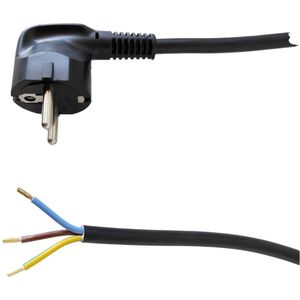 84405-1 Strom Netzkabel Schwarz 3 m - Helukabel
