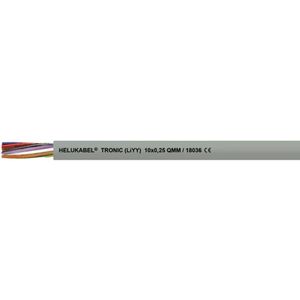 Helukabel 18040-500 Digitale kabel LiYY 18 x 0.25 mm² Grijs 500 m