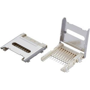 Molex 5009010801 Kaartlezer Totaal aantal polen: 8 Rastermaat: 1.1 mm Inhoud: 1 stuk(s) Tape on Full reel