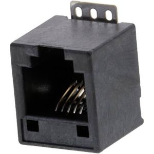 Molex - Cat 3 Mod Jack/Plug 855135014 Buchse Schwarz 1 St.