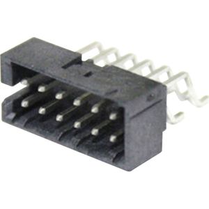 Molex 1511200404 Male connector Met vergrendeling Rastermaat: 2 mm Totaal aantal polen: 4 Aantal rijen: 2 1 stuk(s) Tape on Full reel