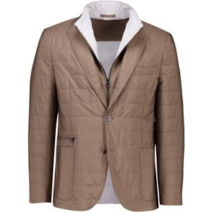 Corneliani jas lichtbruin waterafstotend effen