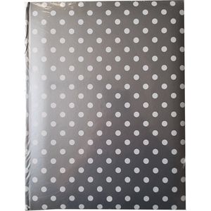 Fotolbum 100 Pagina´s Dots Grijs
