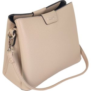 Flora&Co - Paris - Handtas/schoudertas - korte en lange riem - beige