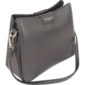 Flora&Co - Paris - Handtas/schoudertas - korte en lange riem - zwart