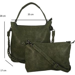 Eleganci bag in bag groen