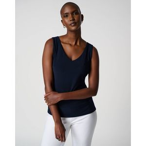 Joseph Ribkoff - Top zonder Mouw - Dblauw - 201546NOS