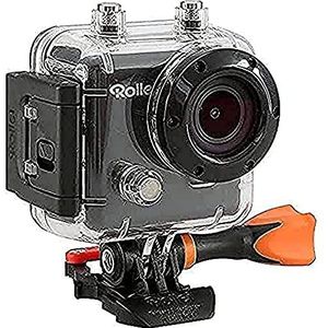 Rollei Actioncam 410 met pols-afstandsbediening (4 megapixels, Full HD, 1080 fps, 60 fps, wifi-functie) incl. onderwaterbehuizing, zwart
