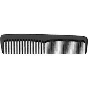 kam - 2 kammen - zakformaat - pocket size - zwart