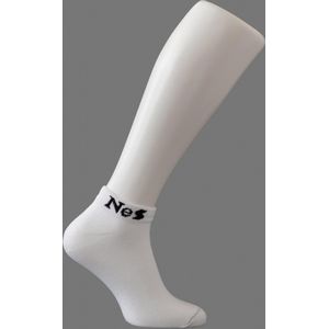 NeS 3 Pack Enkelkousen Wit- Sportsokken- Casualkousen - Maat 43-46