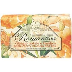 2 x 250 gr Nesti Dante Zeep Romantica cherry blossom and basil