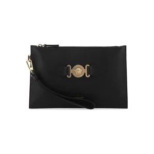 Versace Stijlvolle Beauty Case Pouch , Black , Heren , Maat: ONE Size